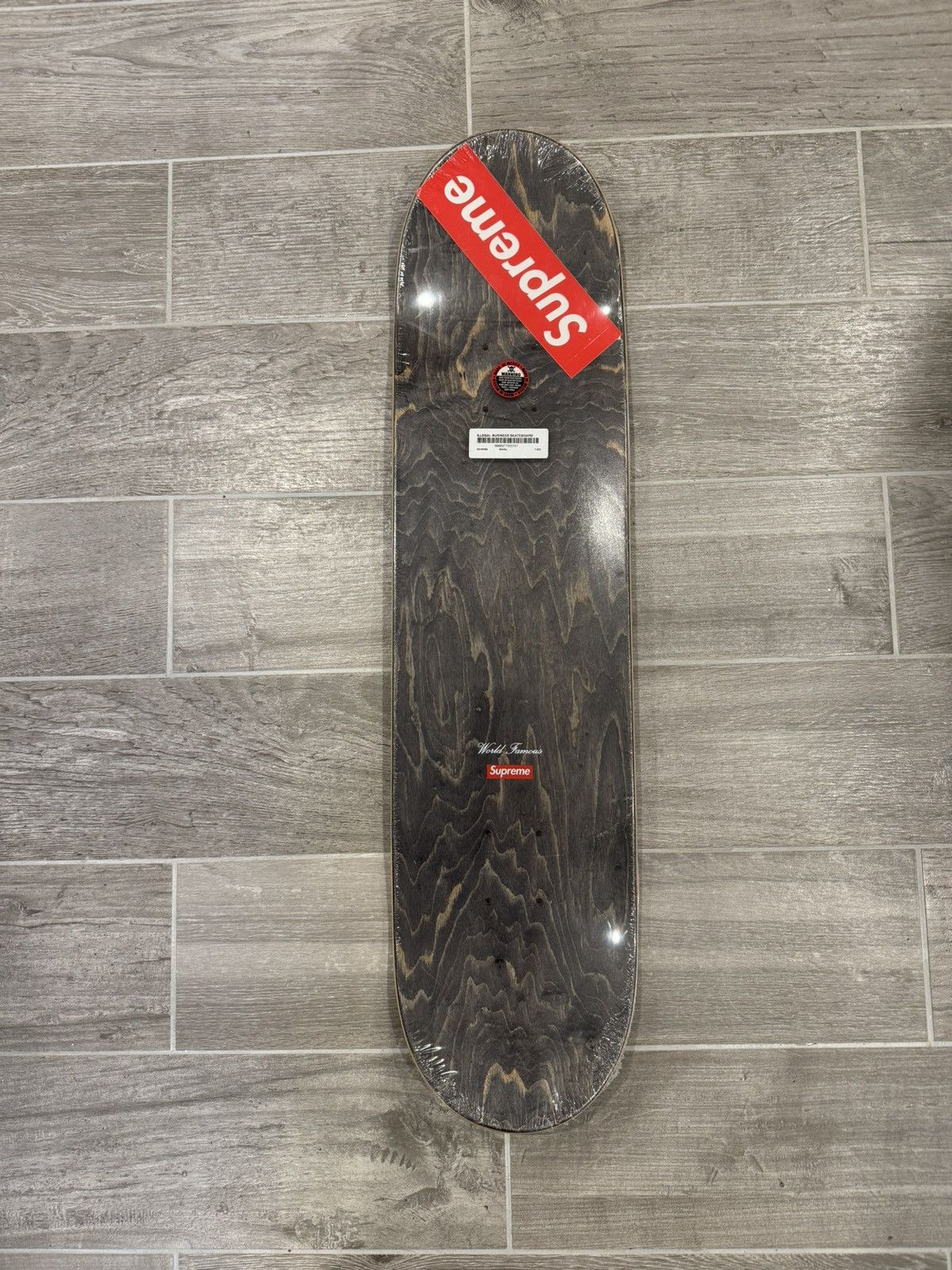 Supreme Supreme Illegal Business Skateboard Deck Blue 7.875 | Grailed