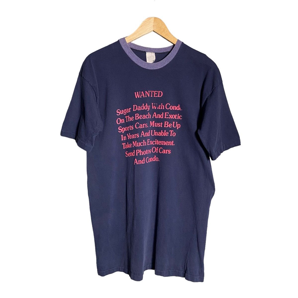 Vintage Vintage 90s Sugar Daddy Single Stitch T-Shirt Size US XL / EU 56 / 4 - 2 Thumbnail