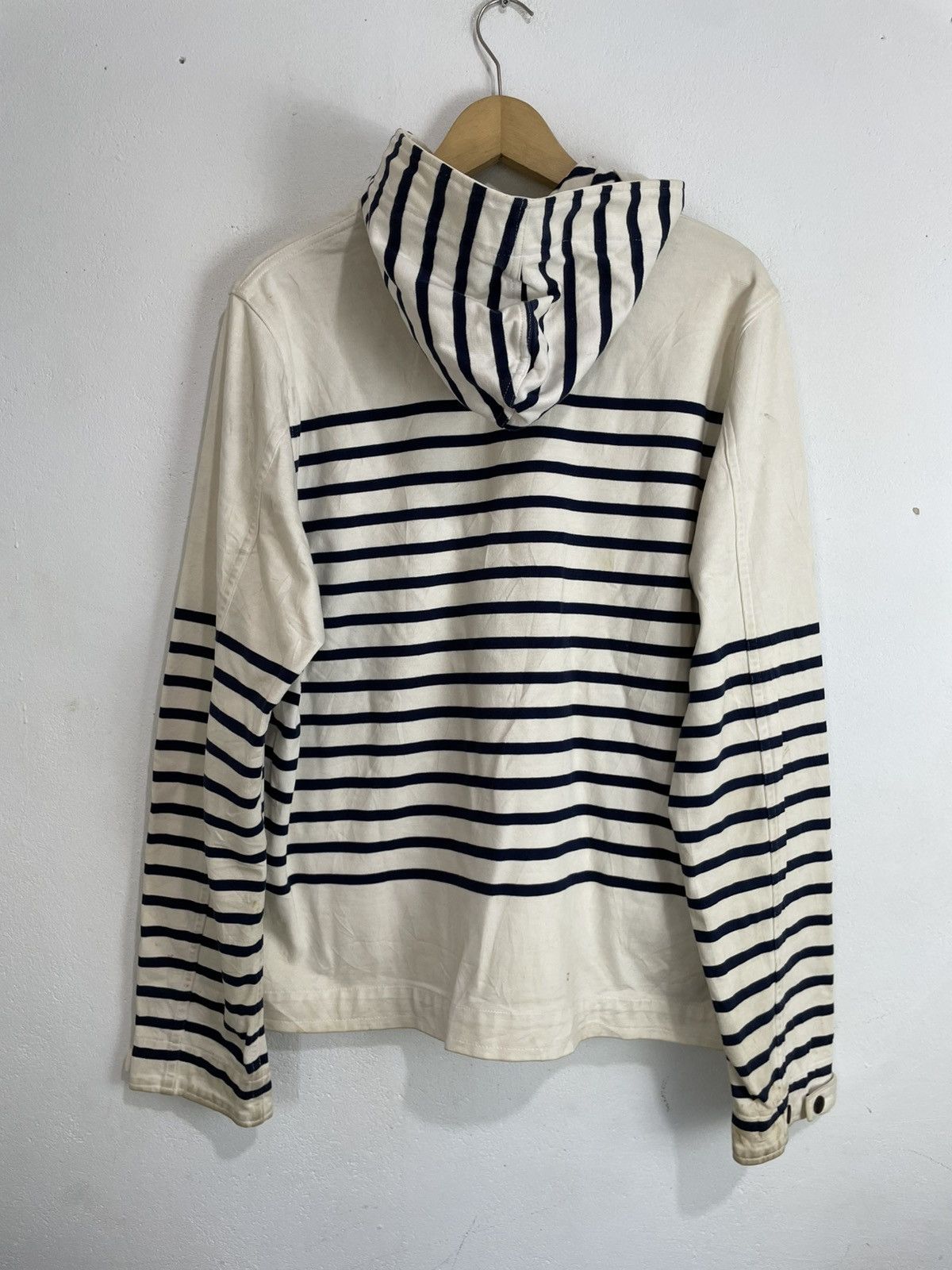 Hysteric Glamour Rare Hysteric Glamour Zip Hoodie Prisoner Striped Size US L / EU 52-54 / 3 - 11 Thumbnail
