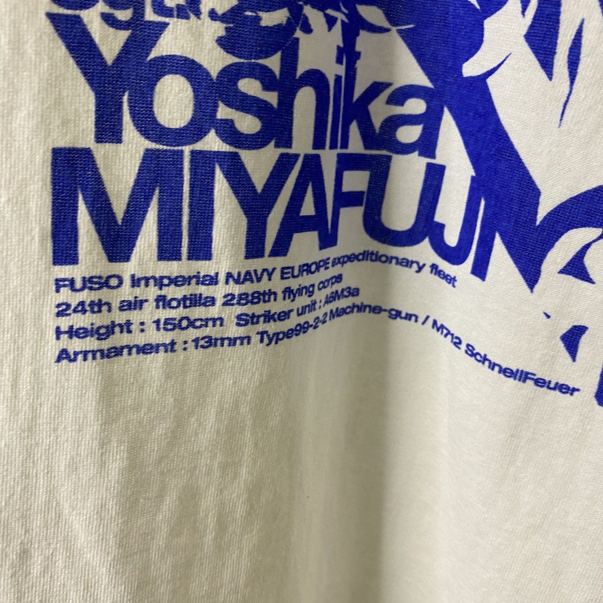 Anime Y2K Strike Witches Yoshika Miyafuji Anime Waifu T shirt Size US M / EU 48-50 / 2 - 4 Thumbnail