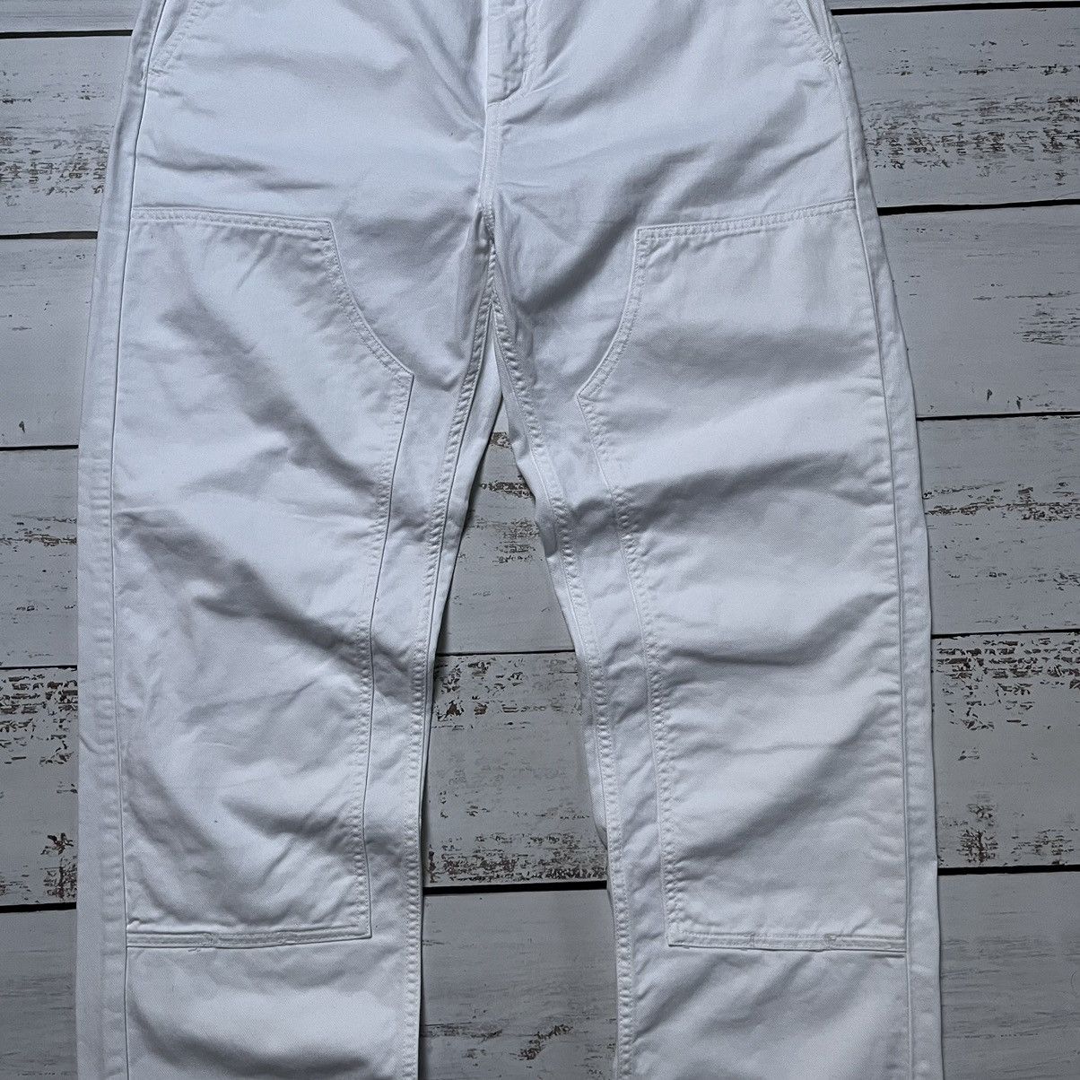 Carhartt × Carhartt Wip × Vintage Vintage Carhartt Double Knee Pants Baggy Denim White Y2K Size US 32 / EU 48 - 9 Thumbnail