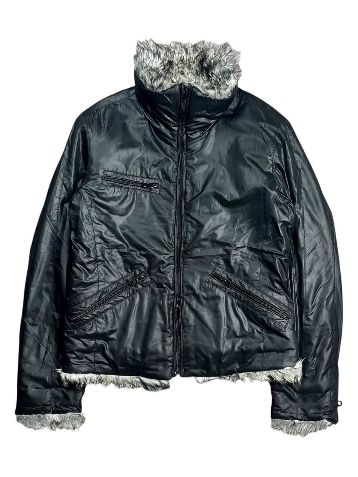 ジャケット・アウター Vkei Black fur jacket V Kei | Grailed