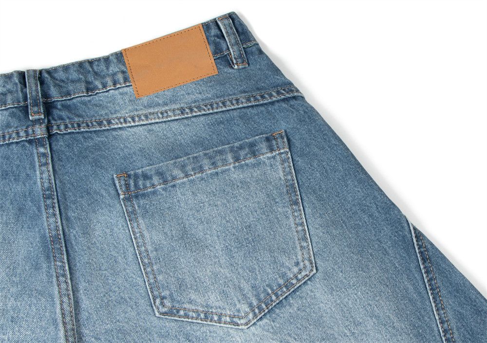 Japanese Brand × Jean Men's retro punk scimitar distressed washed jeans y2k Size US 32 / EU 48 - 6 Thumbnail
