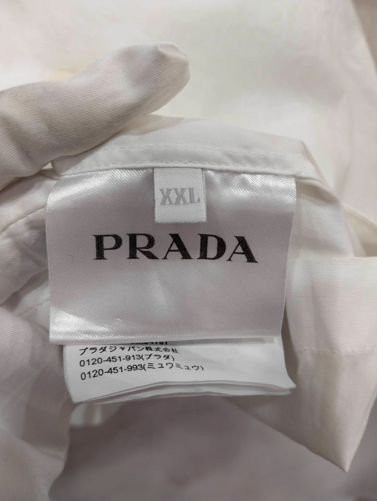 Prada PRADA Men's XXL Shirt Size US XXL / EU 58 / 5 - 6 Thumbnail