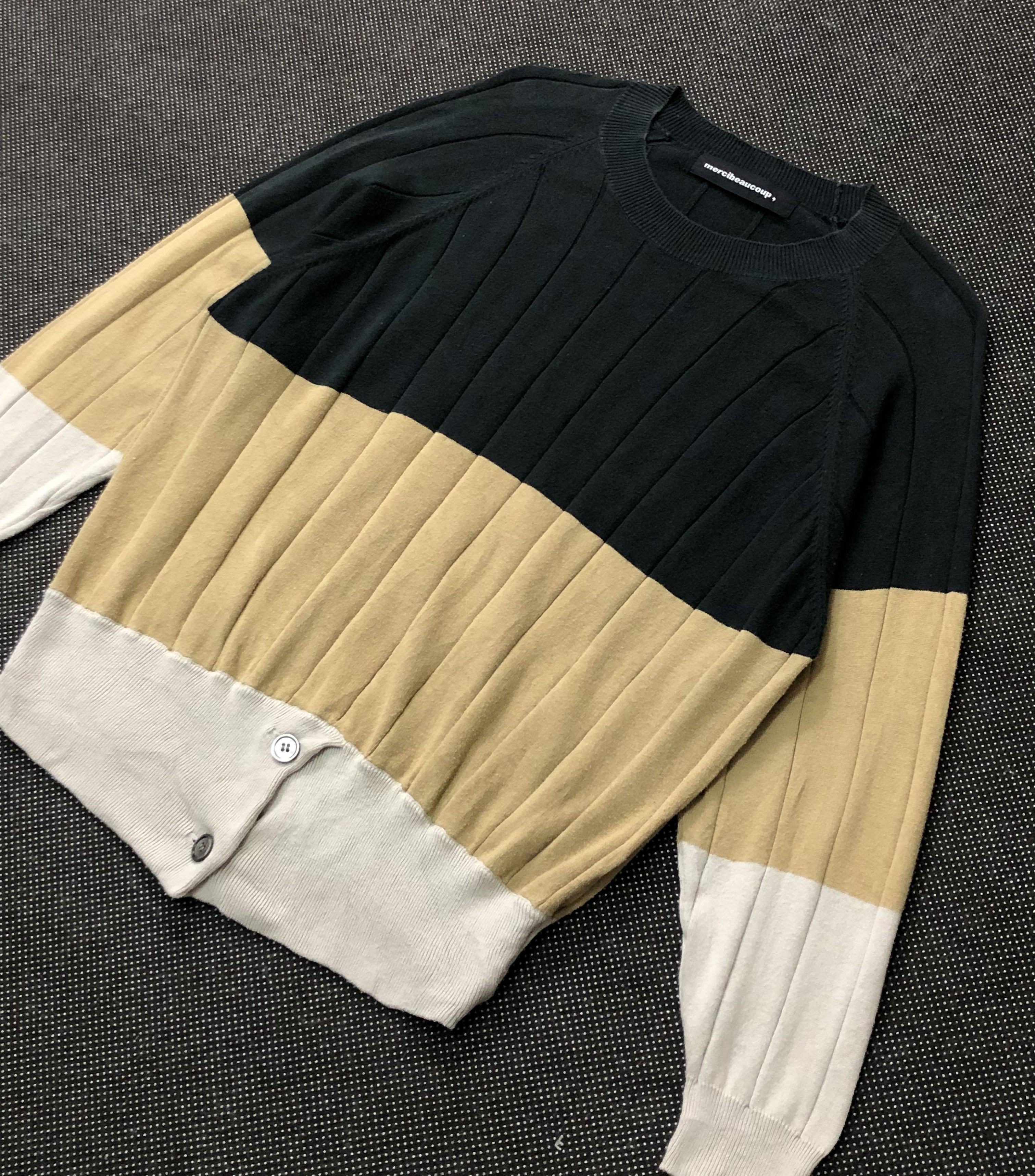 Issey Miyake A/W2017 MERCIBEAUCOUP ISSEY MIYAKE KNIT PULLOVER Size M / US 6-8 / IT 42-44 - 3 Thumbnail
