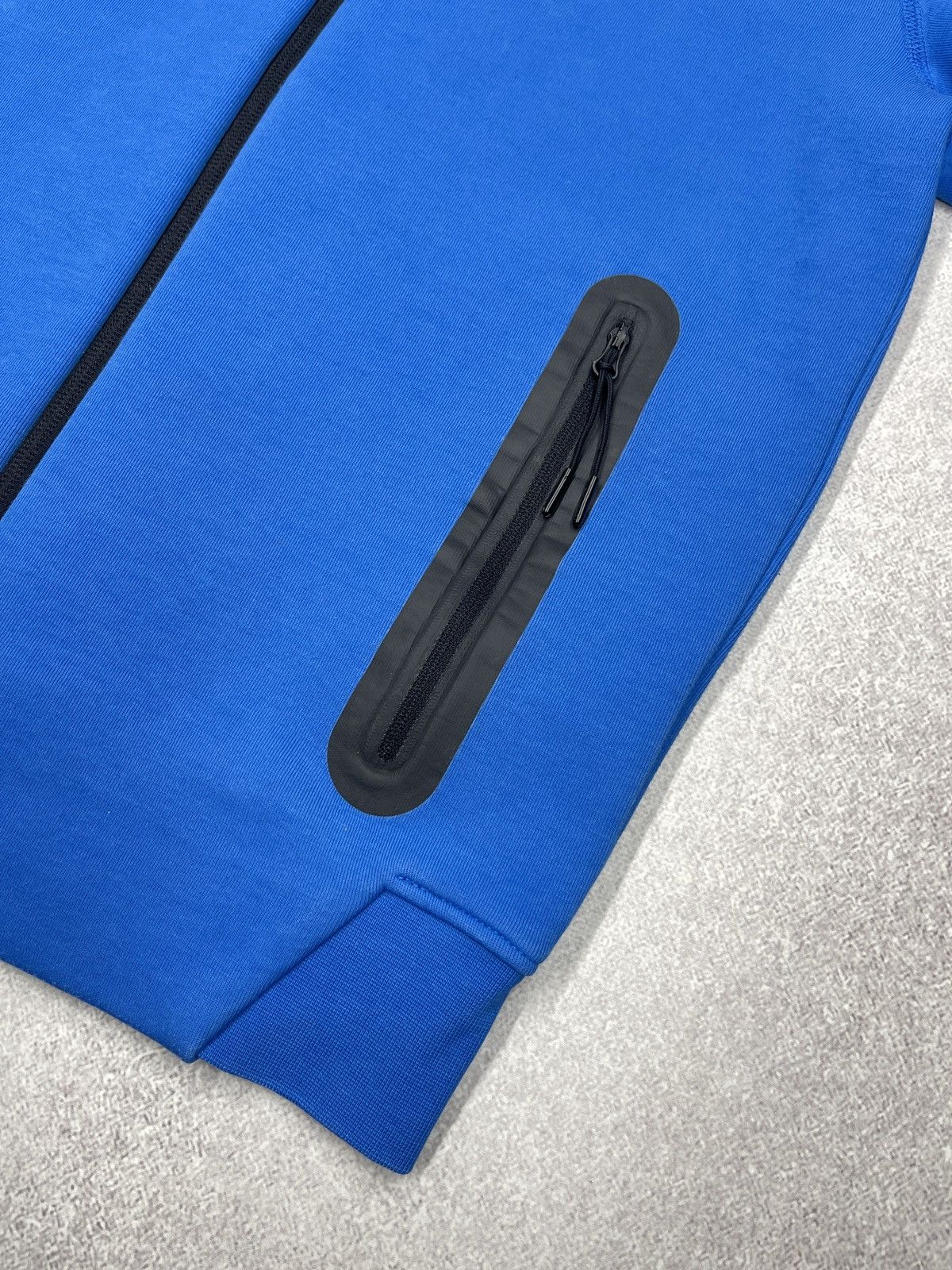 Nike Mens Nike Tech Fleece Full Zip Hoodie Blue Y2K ACG TN Size US XS / EU 42 / 0 - 7 Thumbnail
