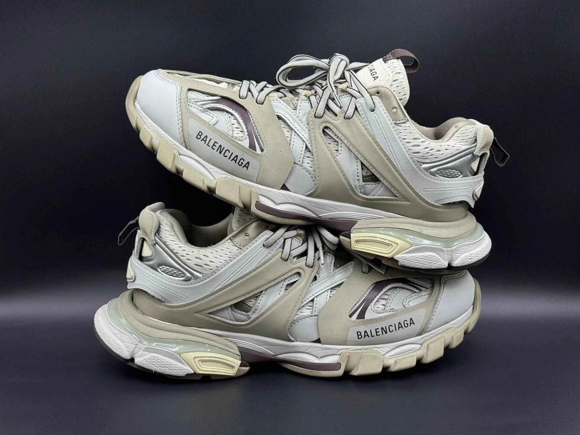 Balenciaga Balenciaga Track round-toe lace-up low-top men's gray Size US 8 / EU 41 - 3 Thumbnail