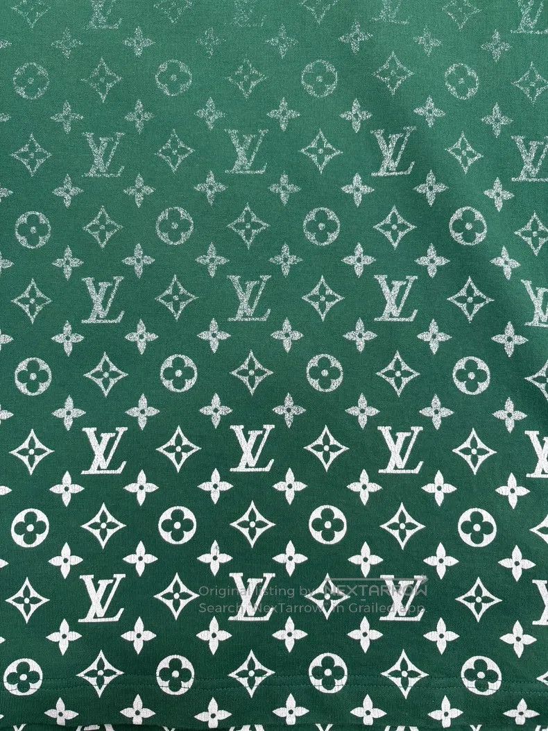 Louis Vuitton Louis Vuitton Green gradient full print short sleeve Size US M / EU 48-50 / 2 - 4 Thumbnail