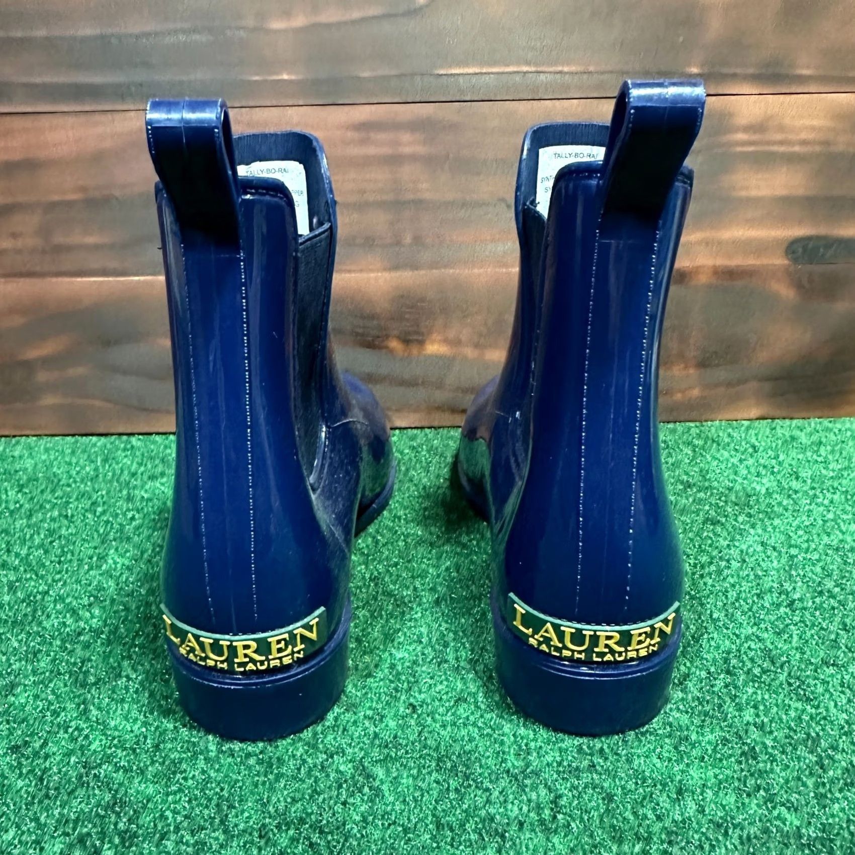 Ralph Lauren Lauren Ralph Lauren Blue Tally II Bo Rai Chelsea Rain Boot Womens 7 Size US 7 / IT 37 - 3 Thumbnail