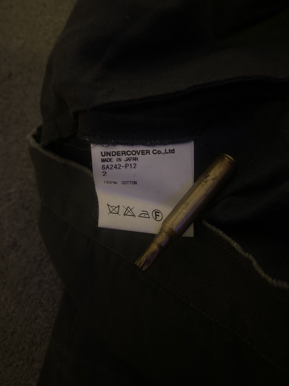 Undercover SS03 Undercover raw hem lightning bolt trousers Size US 29 - 11 Thumbnail