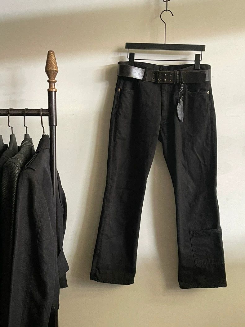 Yohji Yamamoto Yohji Yamamoto size 3 11aw Hem Pocket Jeans 2506-Nextarrow Size US 30 / EU 46 - 1 Thumbnail