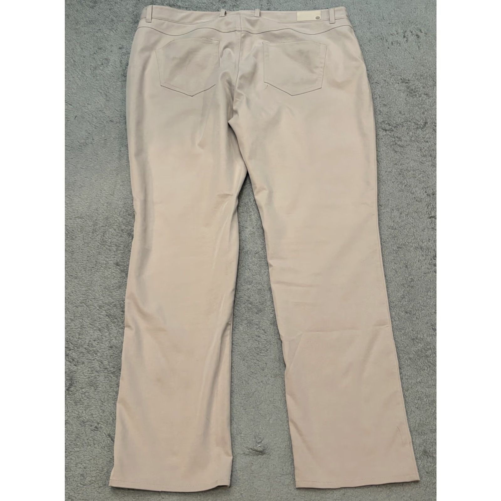 Peter Millar Peter Millar Pants Mens 40 Beige Khaki 5-Pocket Stretch Chino Regular Straight 40x32 Inseam 32 Resort Travel Golf Be Size US 40 / EU 56 - 7 Thumbnail