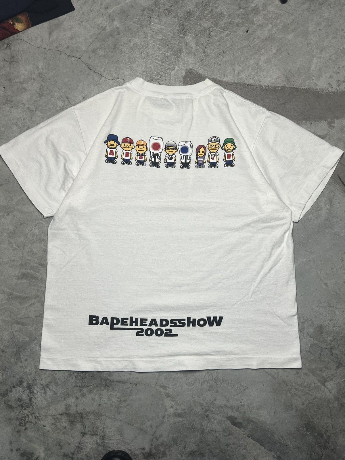 Japanese Brand Bape A Bathing Ape “Heads Show 2002 Size US L / EU 52-54 / 3 - 7 Thumbnail