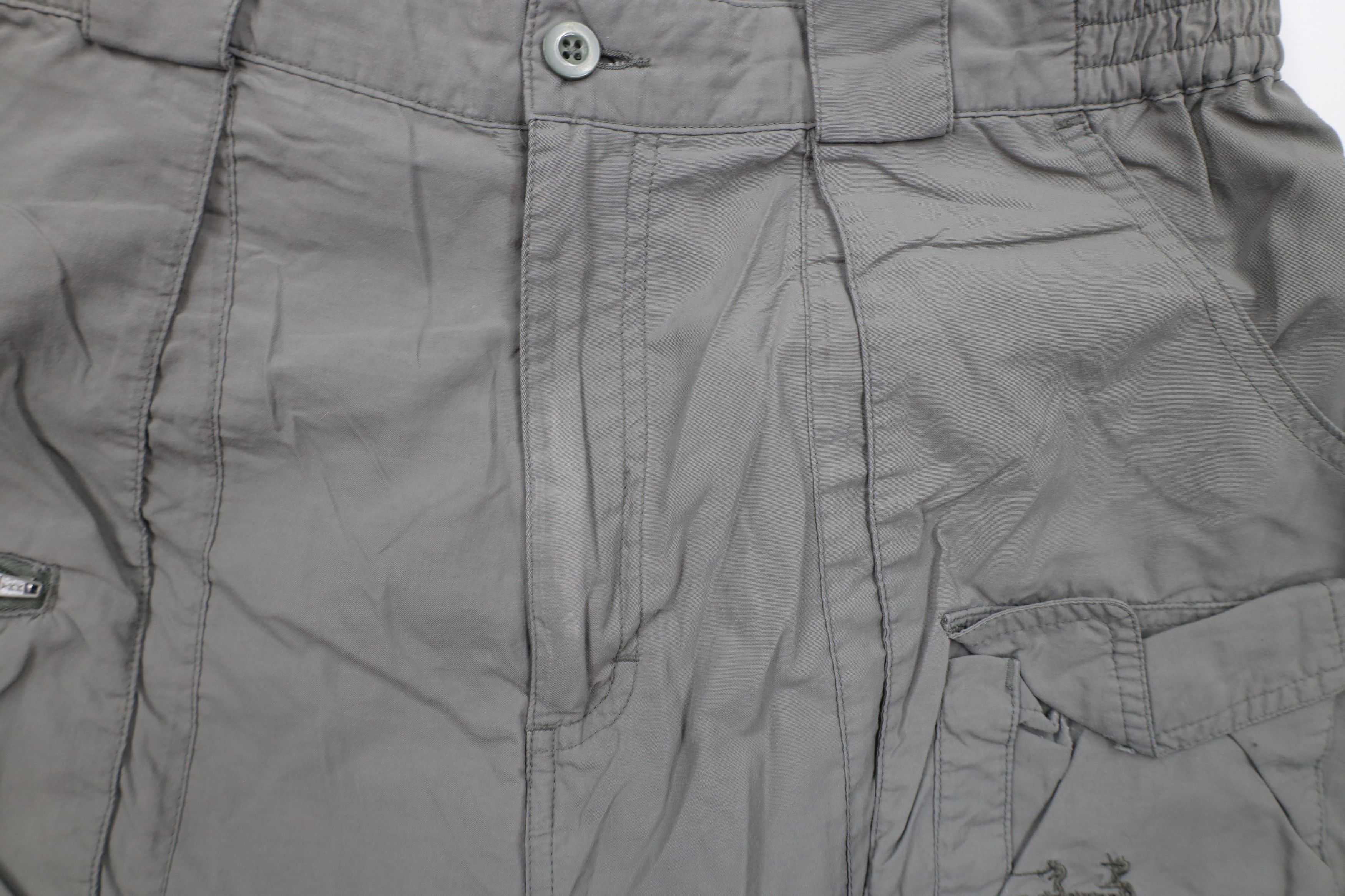 Cabelas × Vintage Vintage Cabelas Guidewear Convertible Pants Shorts Gray Size US 36 / EU 52 - 10 Thumbnail