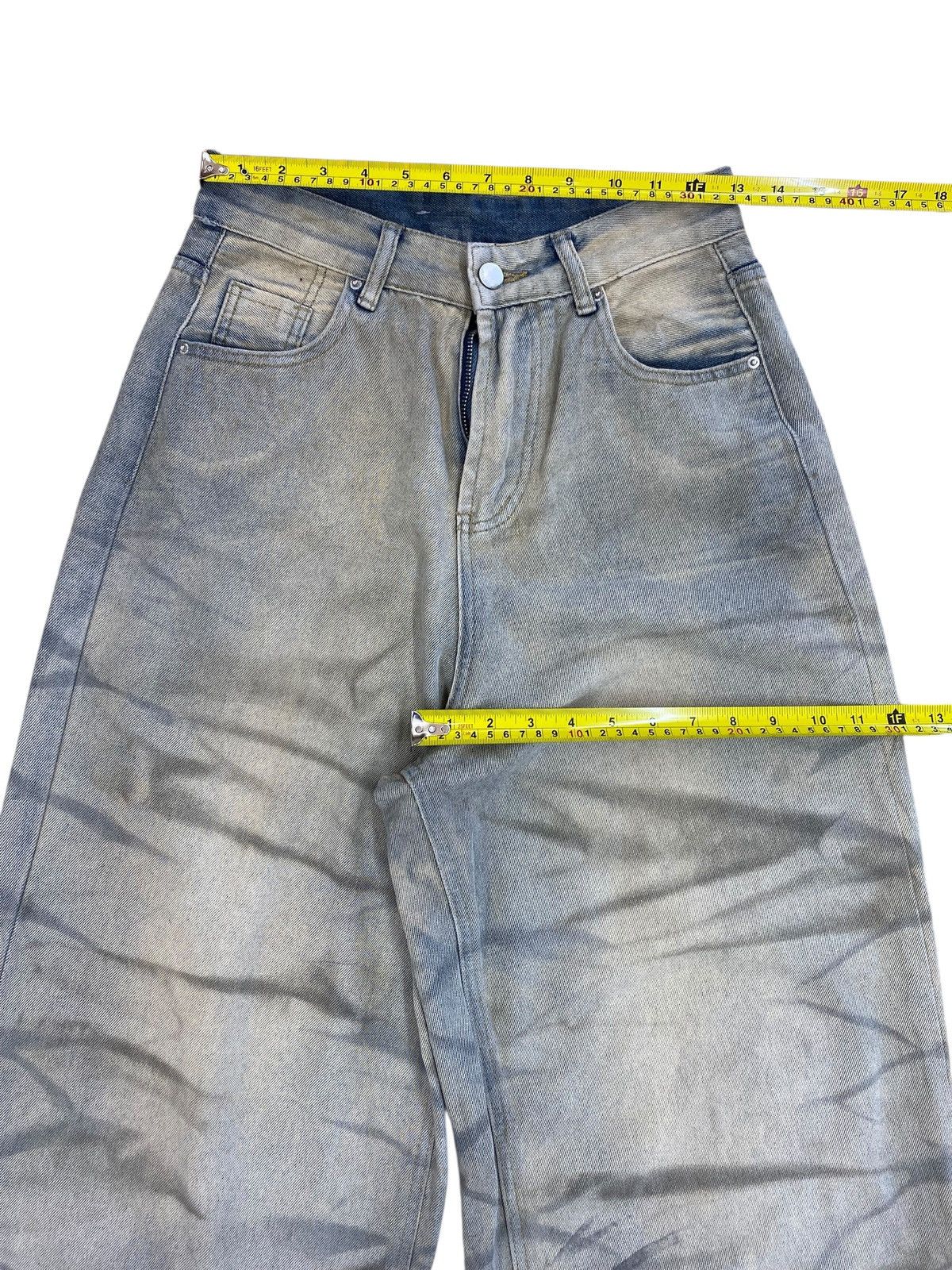 Japanese Brand Japanese Brand Dirty Dye Wash Style Baggy Jeans Size US 26 / EU 42 - 9 Thumbnail
