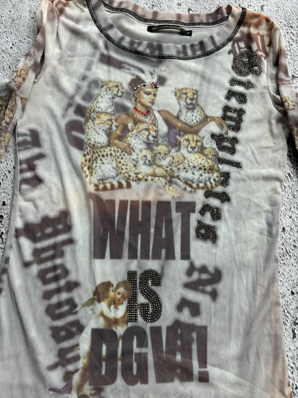 Hysteric Glamour Y2k Art Punk style Longsleeve Size M / US 6-8 / IT 42-44 - 4 Thumbnail