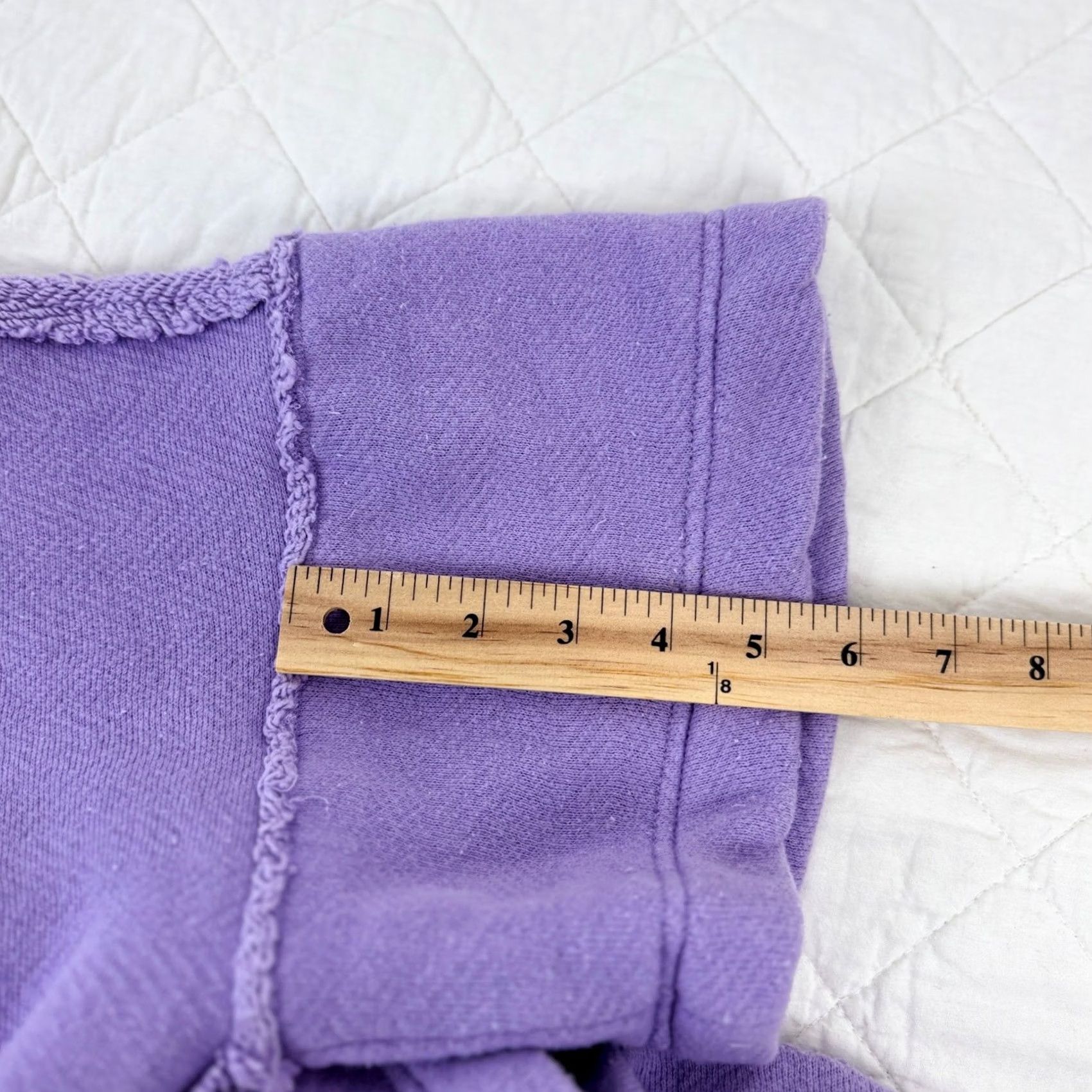 Free People Free People FP Beach Lavender Terry Oversized Pullover Sweatshirt Cover XS Size XS / US 0-2 / IT 36-38 - 7 Thumbnail