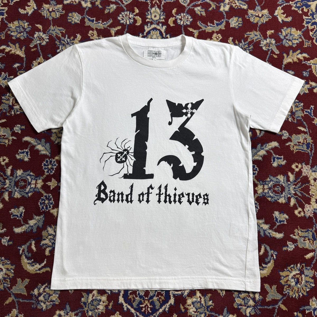 2000s Hunter x Hunter Band of Thieves 13 Spider promo tee