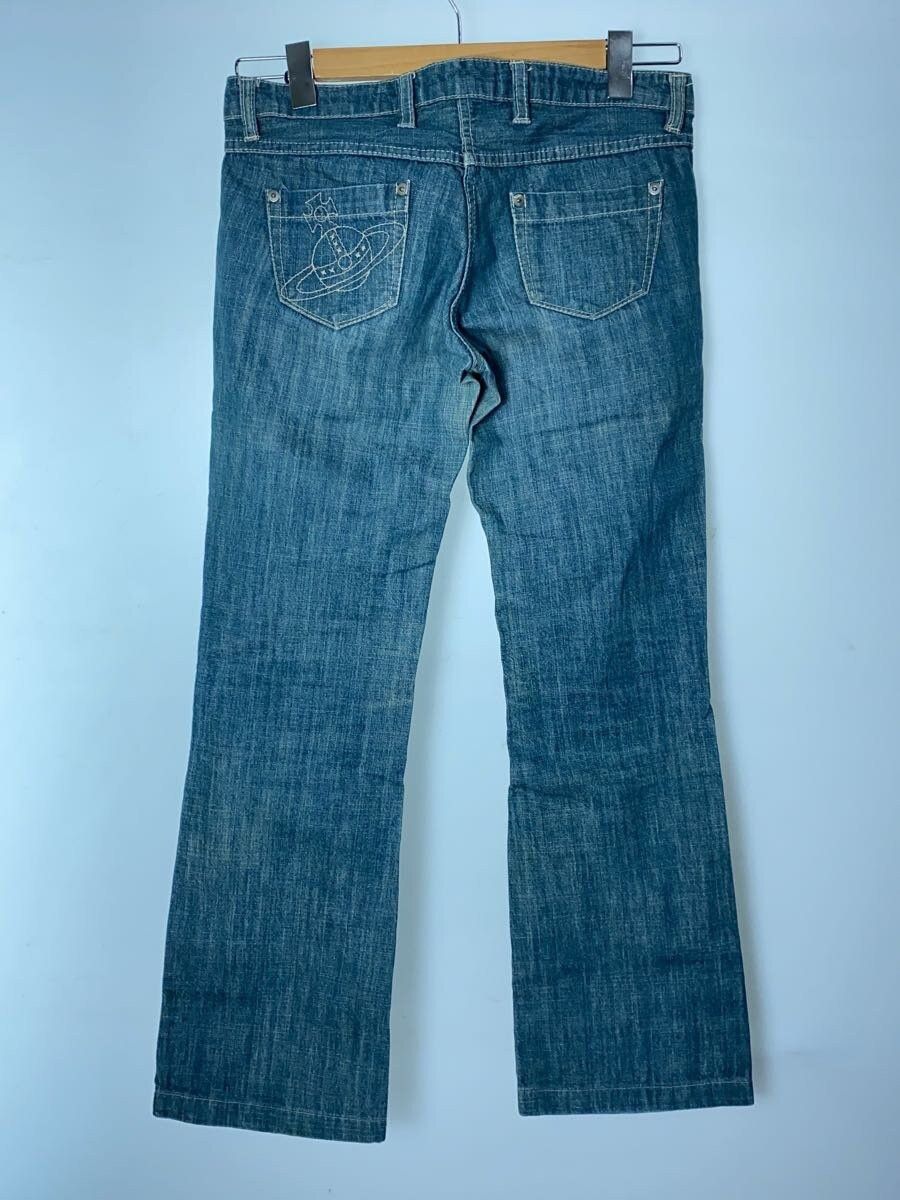 Vivienne Westwood Orb Stitch Boot Cut Denim Jeans Size 29" - 2 Thumbnail