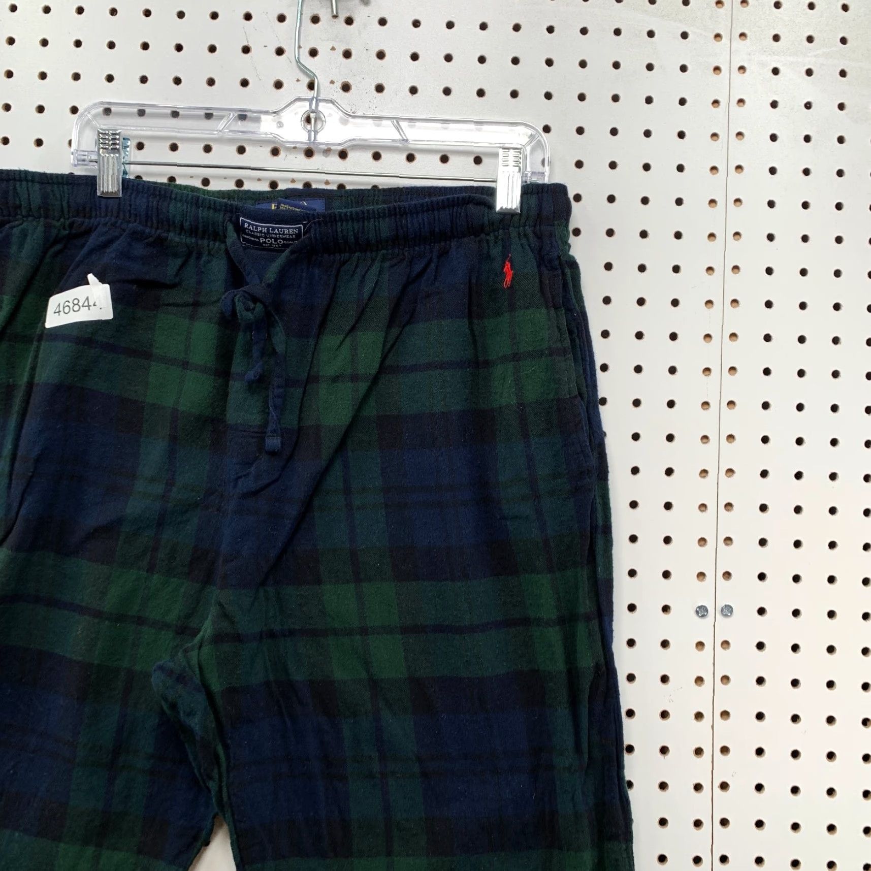 Polo Ralph Lauren Polo Ralph Lauren Pajama Pants Mens XL Green Relaxed Fit Tartan Plaid Drawstring Size US XL / EU 56 / 4 - 6 Thumbnail