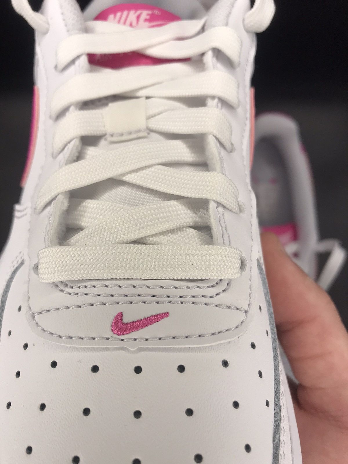 Nike Nike Air Force 1 “Pink&White” Size US 8 / IT 38 - 6 Thumbnail