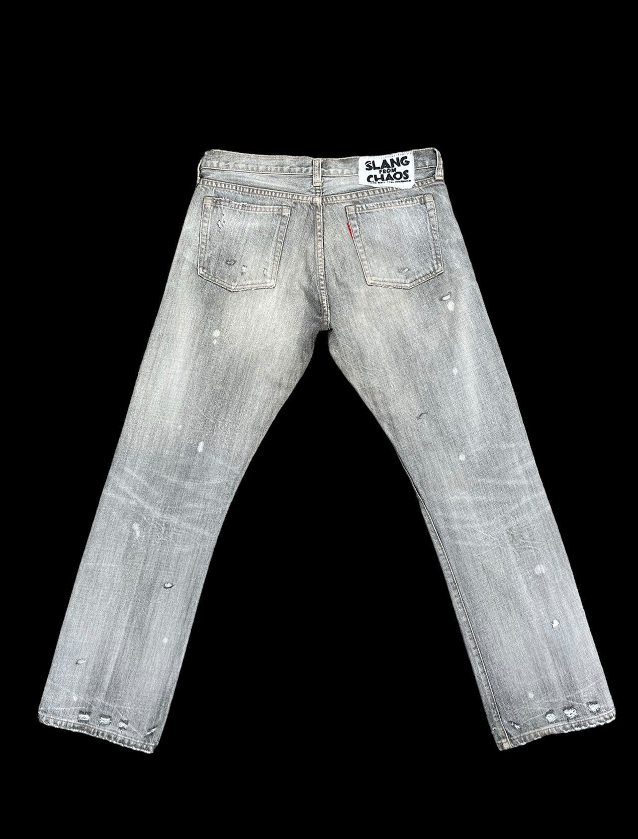 Vintage Vintage RNA Slang From Chaos Reconstruct Denim Trashed Jeans Size US 30 / EU 46 - 2 Thumbnail