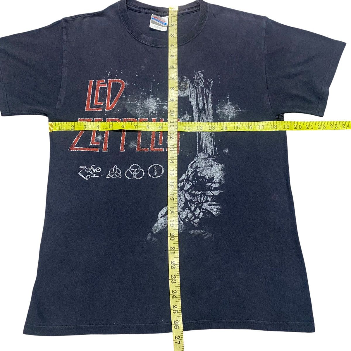 Led Zeppelin Vintage y2k Led Zeppelin Shirt Distressed Size US S / EU 44-46 / 1 - 12 Thumbnail