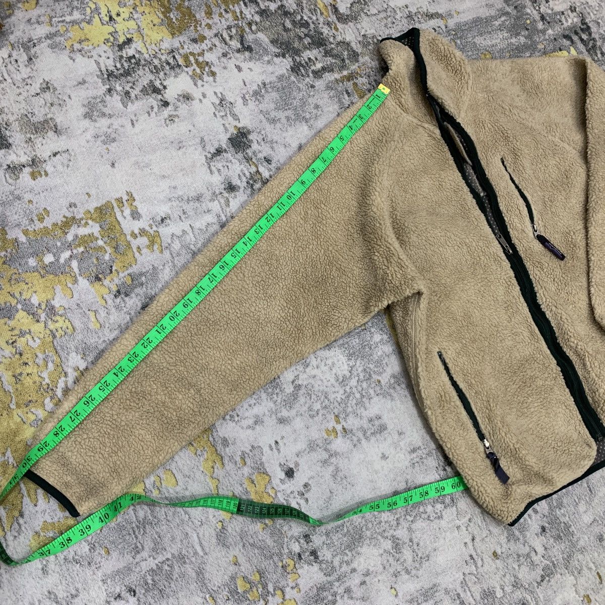 Patagonia Vintage 1997 Patagonia Sherpa Cream Deep Pile Retro Jacket Size US M / EU 48-50 / 2 - 5 Thumbnail