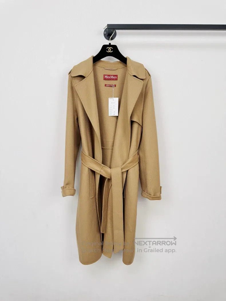 Max Mara Max Mara Camel wool cashmere coat Size M / US 6-8 / IT 42-44 - 1 Thumbnail