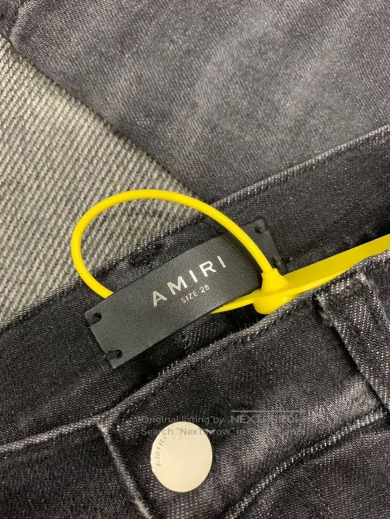 Amiri Amiri Grey Denim Jeans Size US 28 / EU 44 - 4 Thumbnail