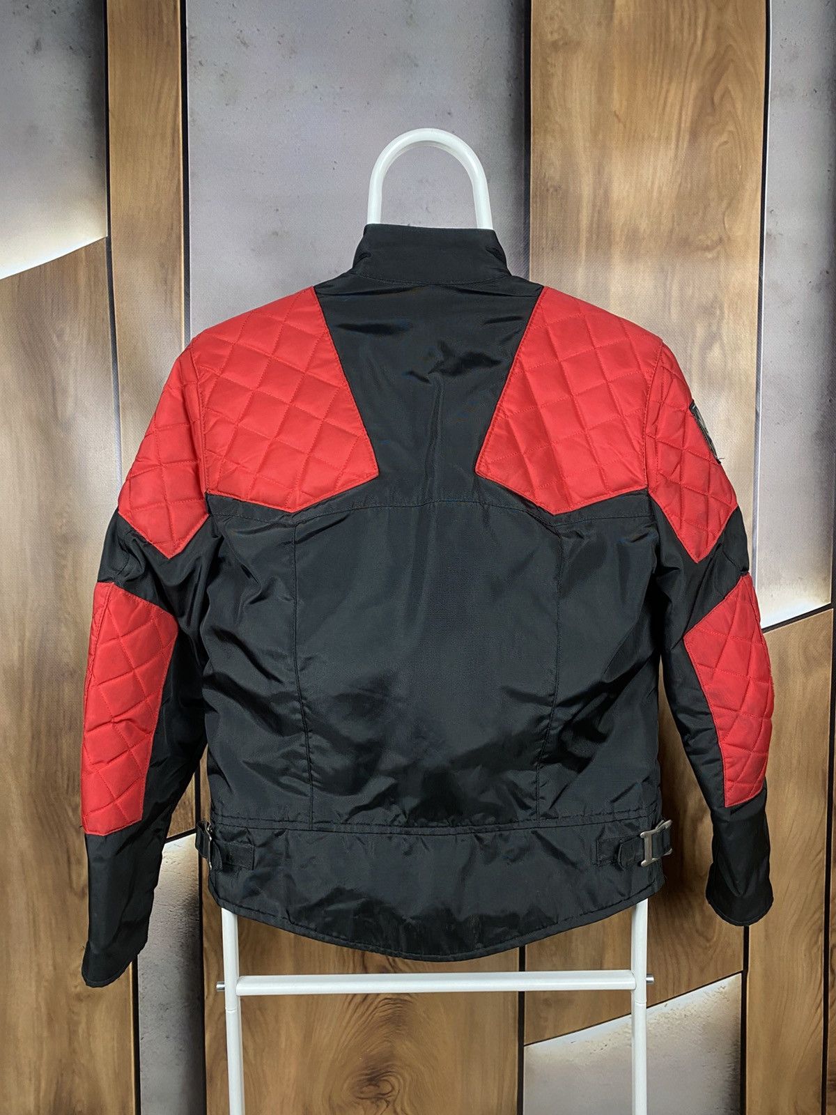 Belstaff 🏁Vintage 90s Racing Jacket Bomber Belstaff Nylon VTG🏁 Size XS / US 0-2 / IT 36-38 - 16 Thumbnail