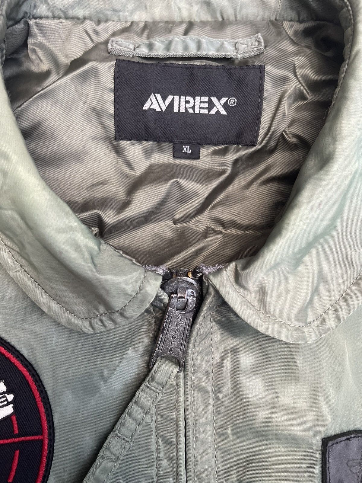 Avirex AVIREX VX-31 Bomber Jacket - VF-101 / TOPGUN Patch Size US L / EU 52-54 / 3 - 3 Thumbnail