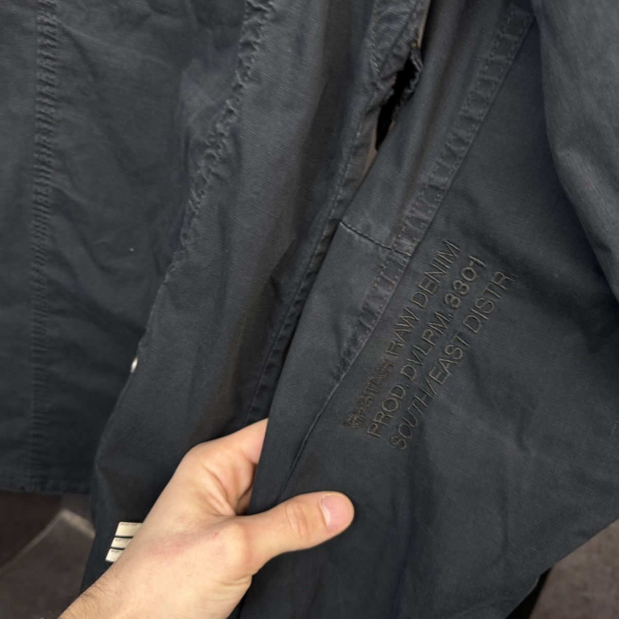 G-Star × Japanese Brand × Vintage G-Star Raw Cargo Jacket Vintage Size US M / EU 48-50 / 2 - 10 Thumbnail