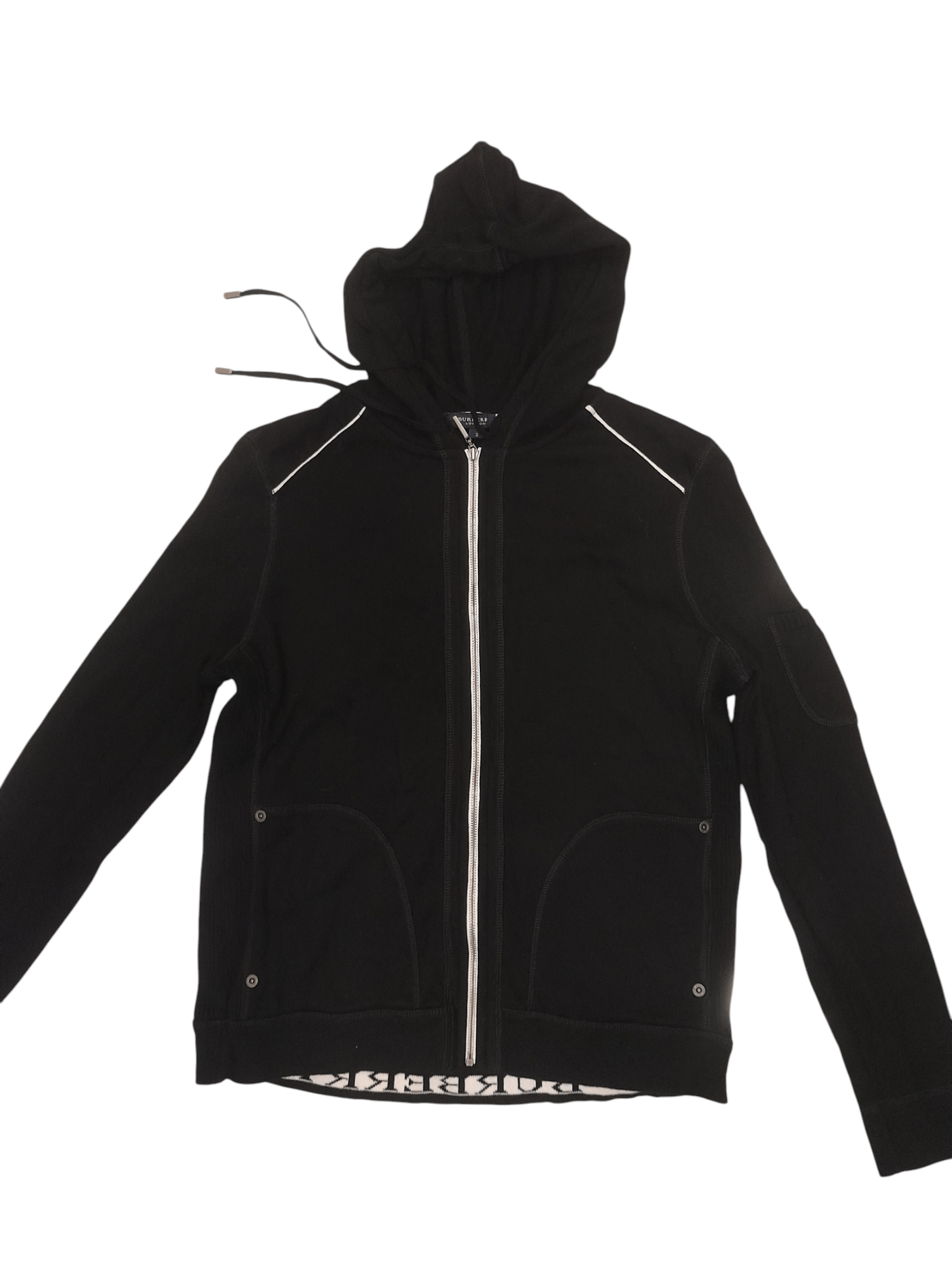 Burberry Burberry Jacket Hoodie (F654) Size M / US 6-8 / IT 42-44 - 2 Thumbnail