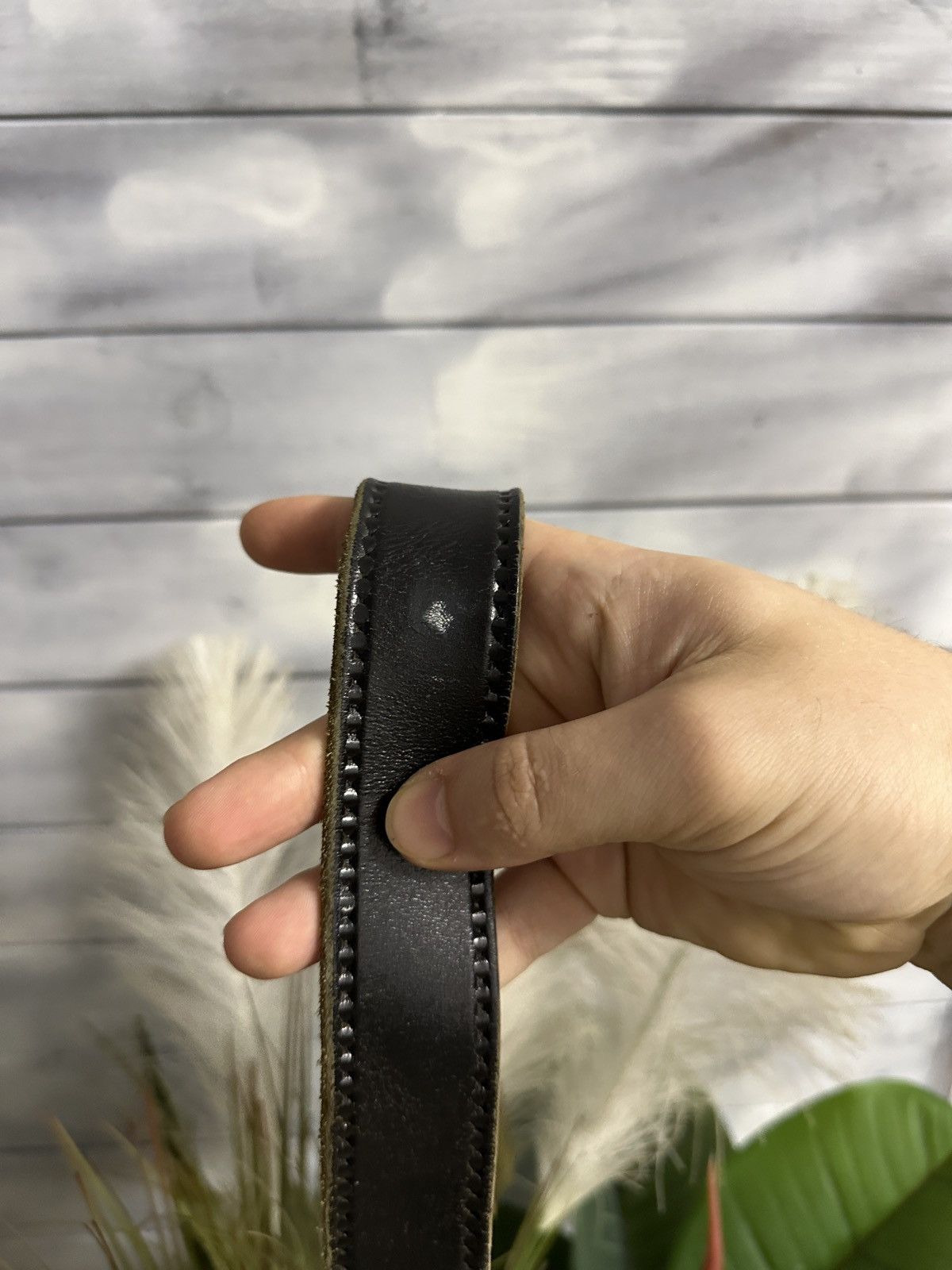 Leather Rare Vintage Leather Belt Wells Fargo and Company Omaha Size ONE SIZE - 7 Thumbnail