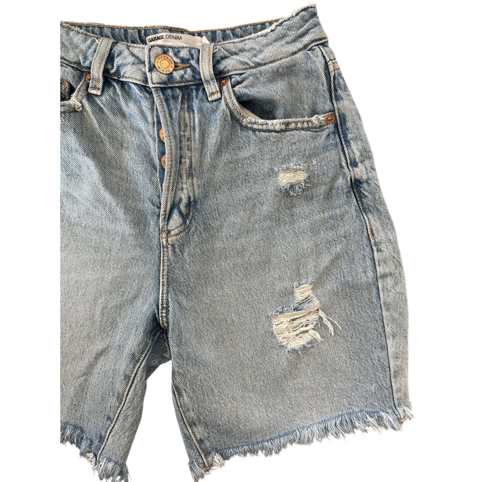 Garage Garage Denim Women’s Bermuda cutoff shorts Size 24 Size 24" / US 00 / IT 34 - 3 Thumbnail