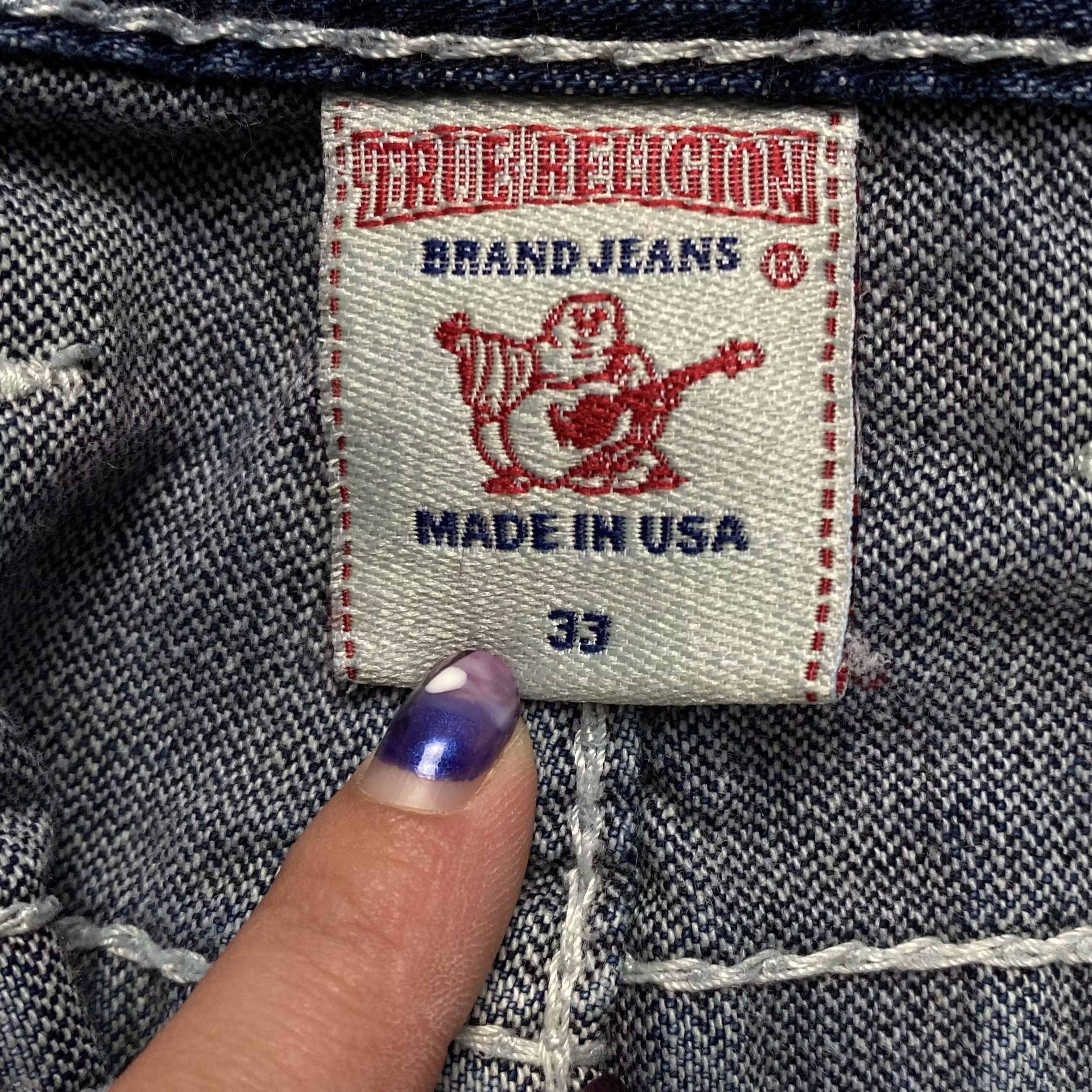 True Religion Mens Jeans Denim True Religion Size 33 Size US 33 - 5 Thumbnail