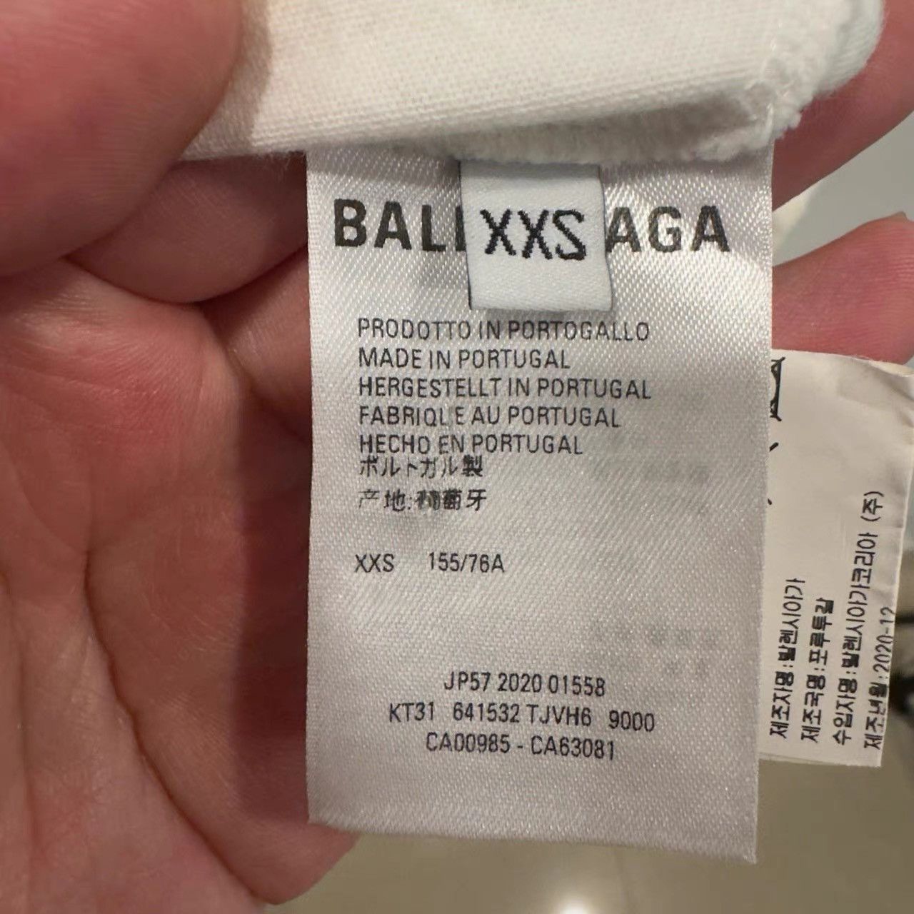 Balenciaga Balenciaga White Castle Short Sleeve K28 Size US XXS / EU 40 - 4 Thumbnail