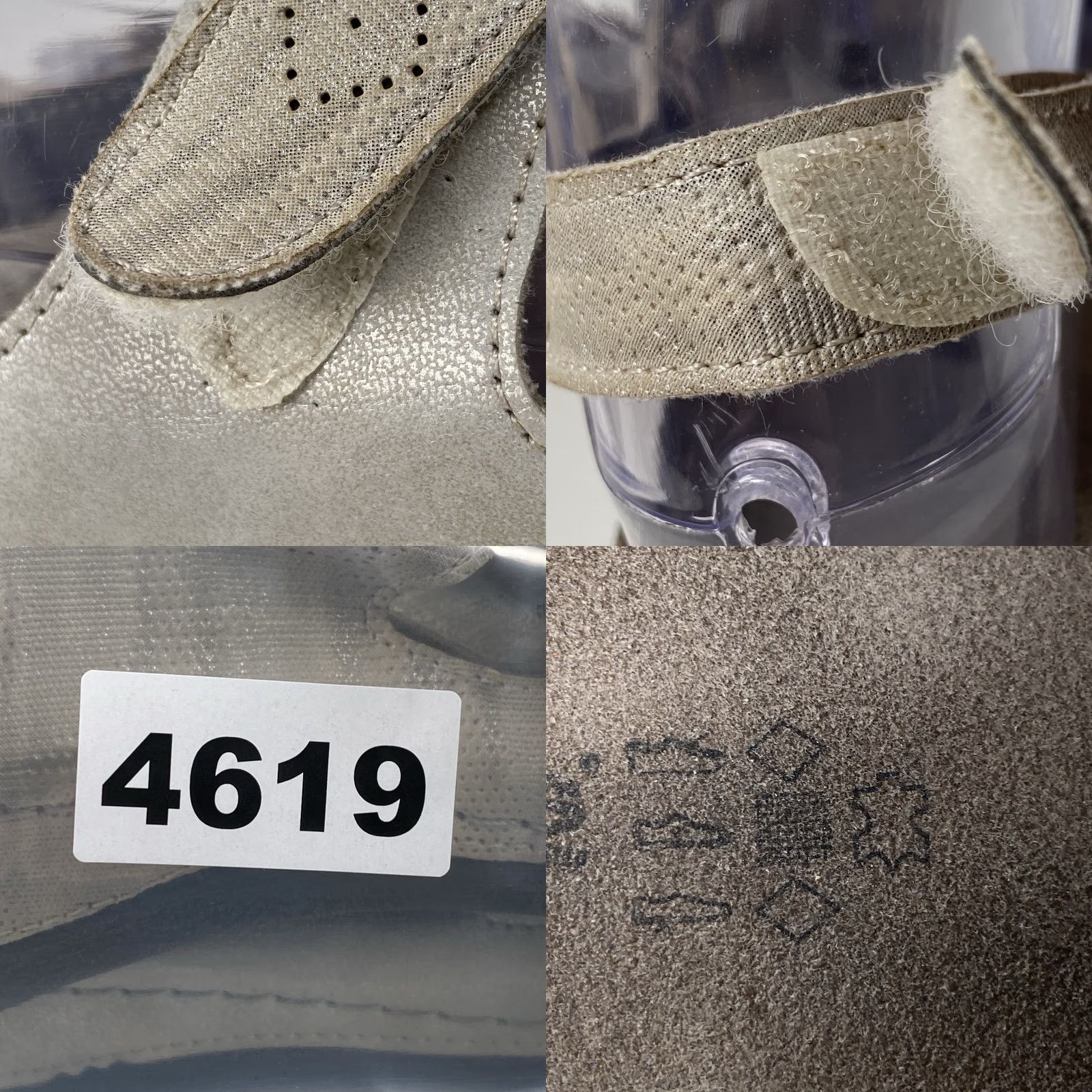 Vintage Naot Sandal Women Leather Ankle Strap Flat Rubber Insole Hook & Loop 38 Brown 8 EU 38 Size Footbed Sandals Accessories Size US 8 / IT 38 - 9 Thumbnail