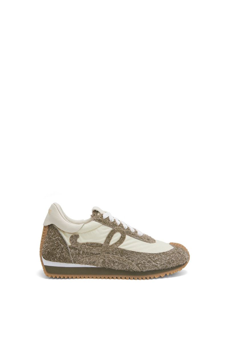 Loewe o1in1g0426 555 / Flow Runner Sneakers Nylon Suede Multicolor Size US 10 / EU 43 - 1 Thumbnail