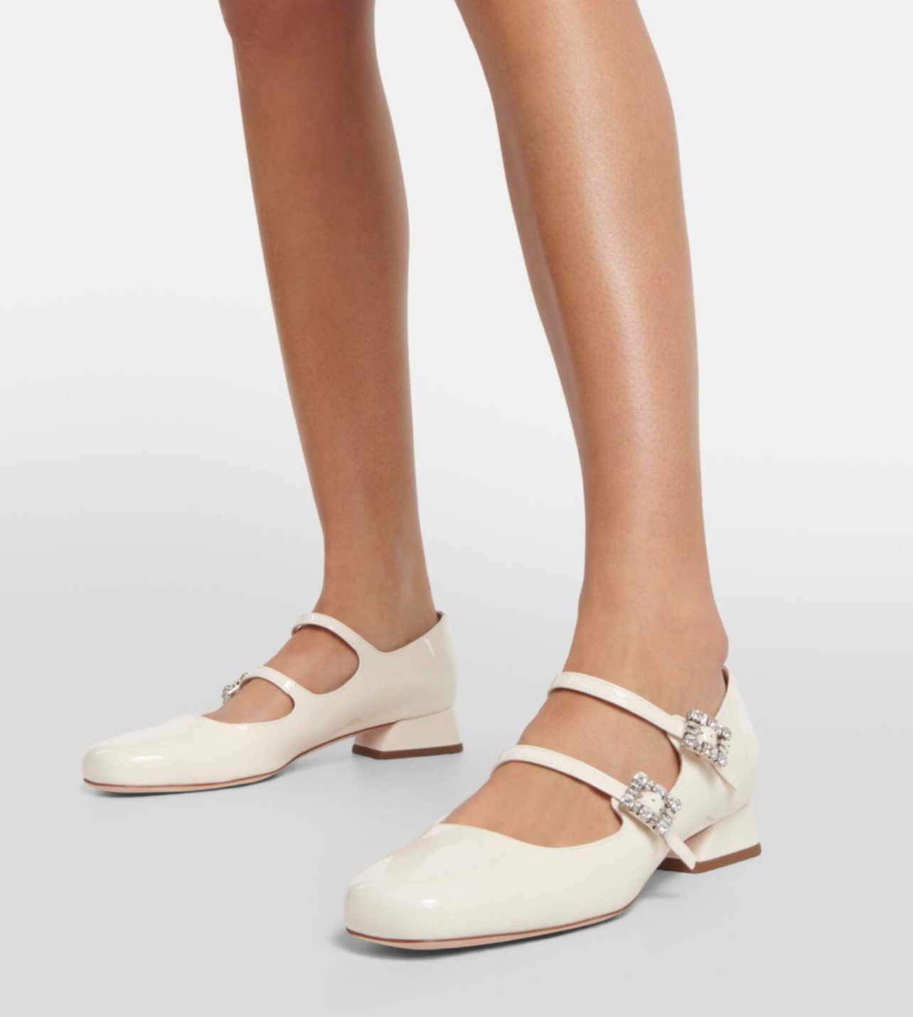 Celine Roger Vivier Très Vivier Babies patent leather flats size 37 Size US 7 / IT 37 - 3 Thumbnail