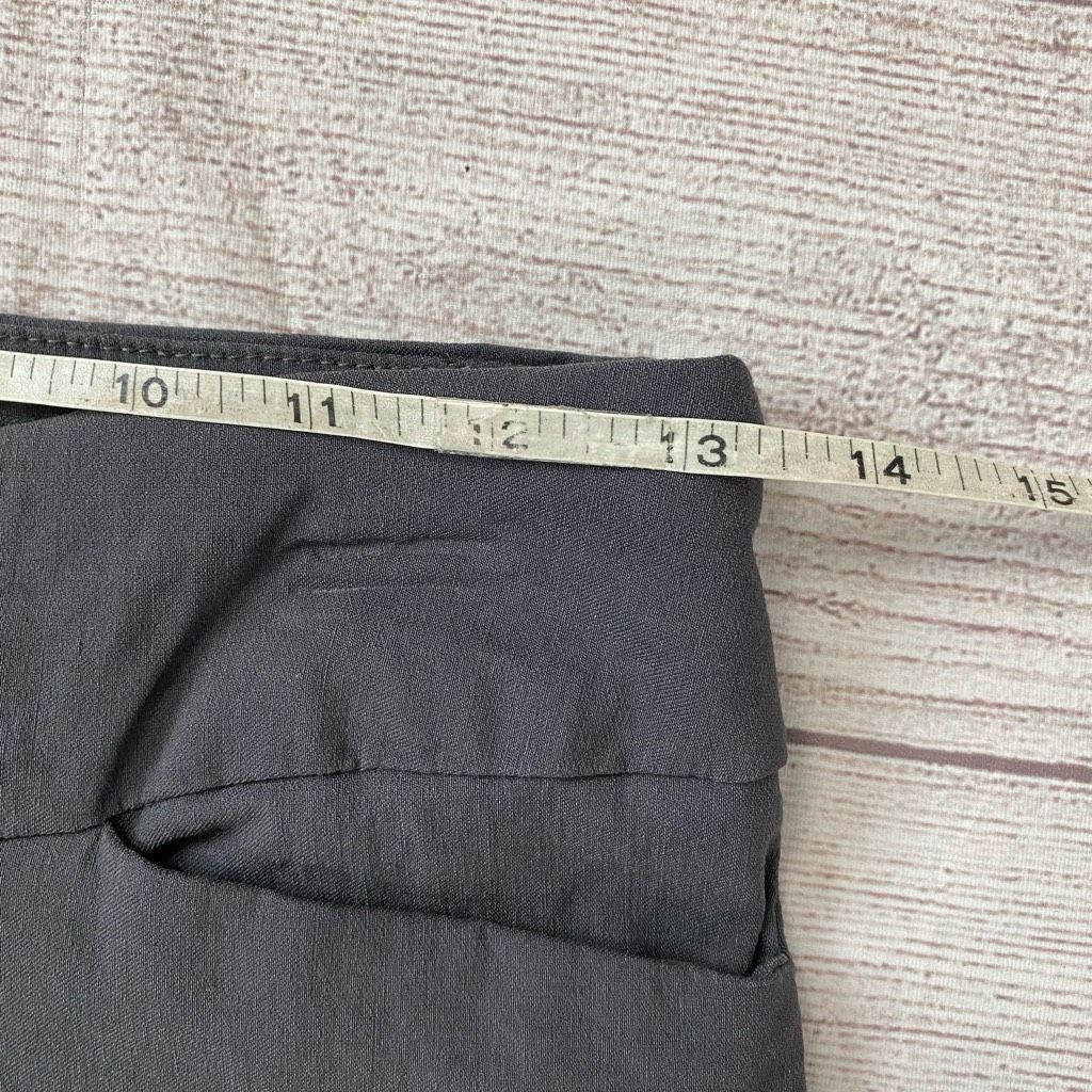 Other Susan Graver women 4 pull on elastic high waist grey Capri p Size 27" / US 4 / IT 40 - 6 Thumbnail