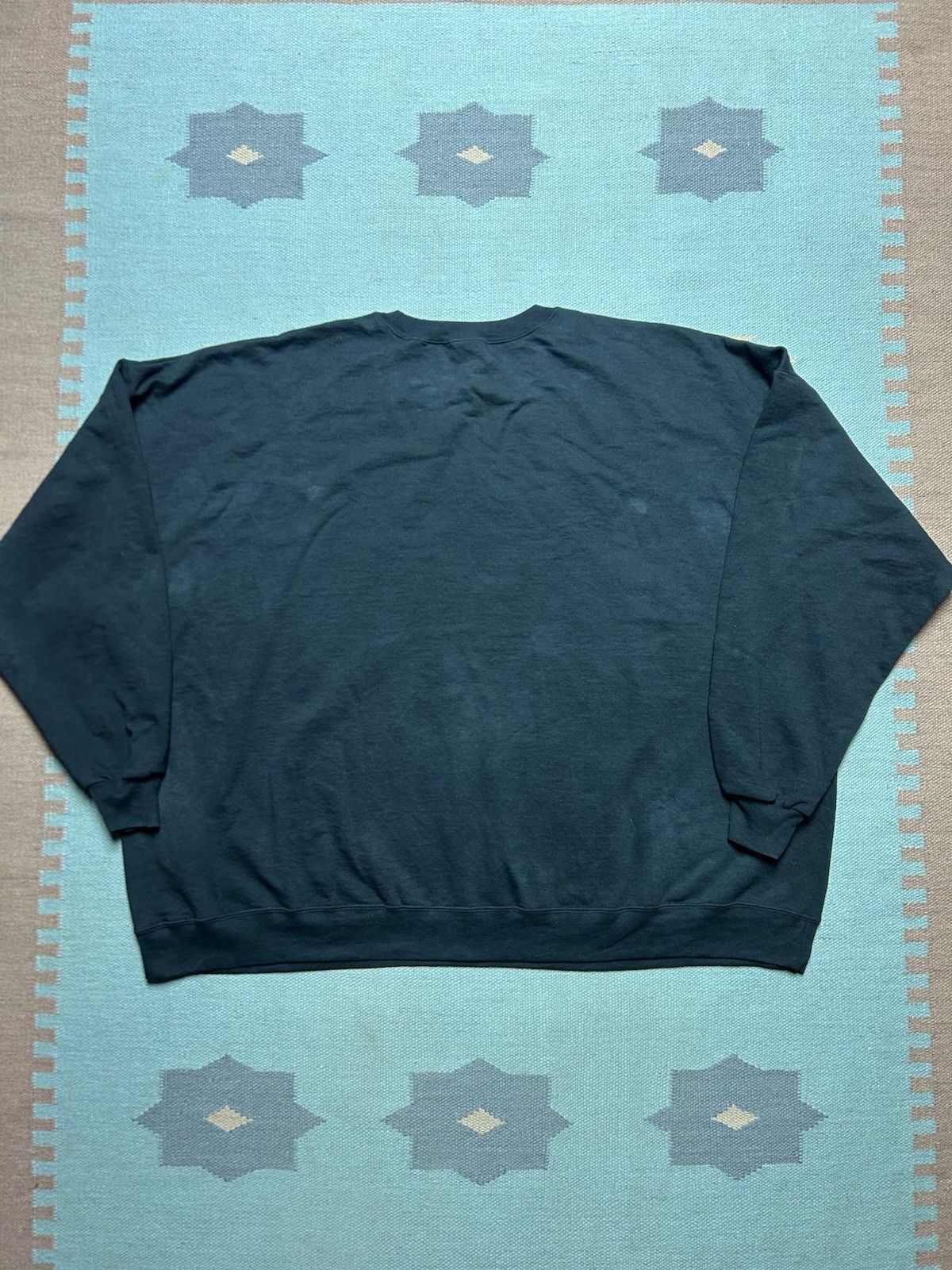 Hanes Hanes eco smart crewneck sweatshirt blank blac soft cozy 5XL Size US XXL / EU 58 / 5 - 7 Thumbnail