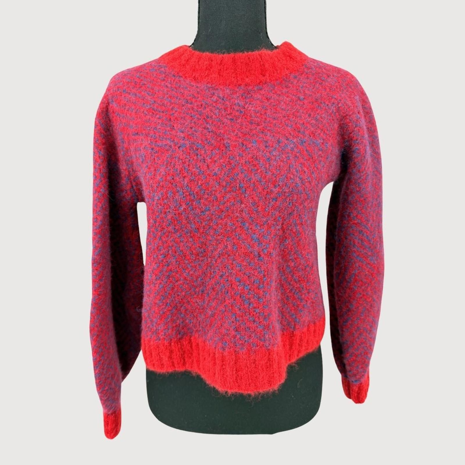 Other Xirena Alpaca Blend Sweater Luxe Fuzzy Knit Crew Neck Size S Size S / US 4 / IT 40 - 1 Thumbnail