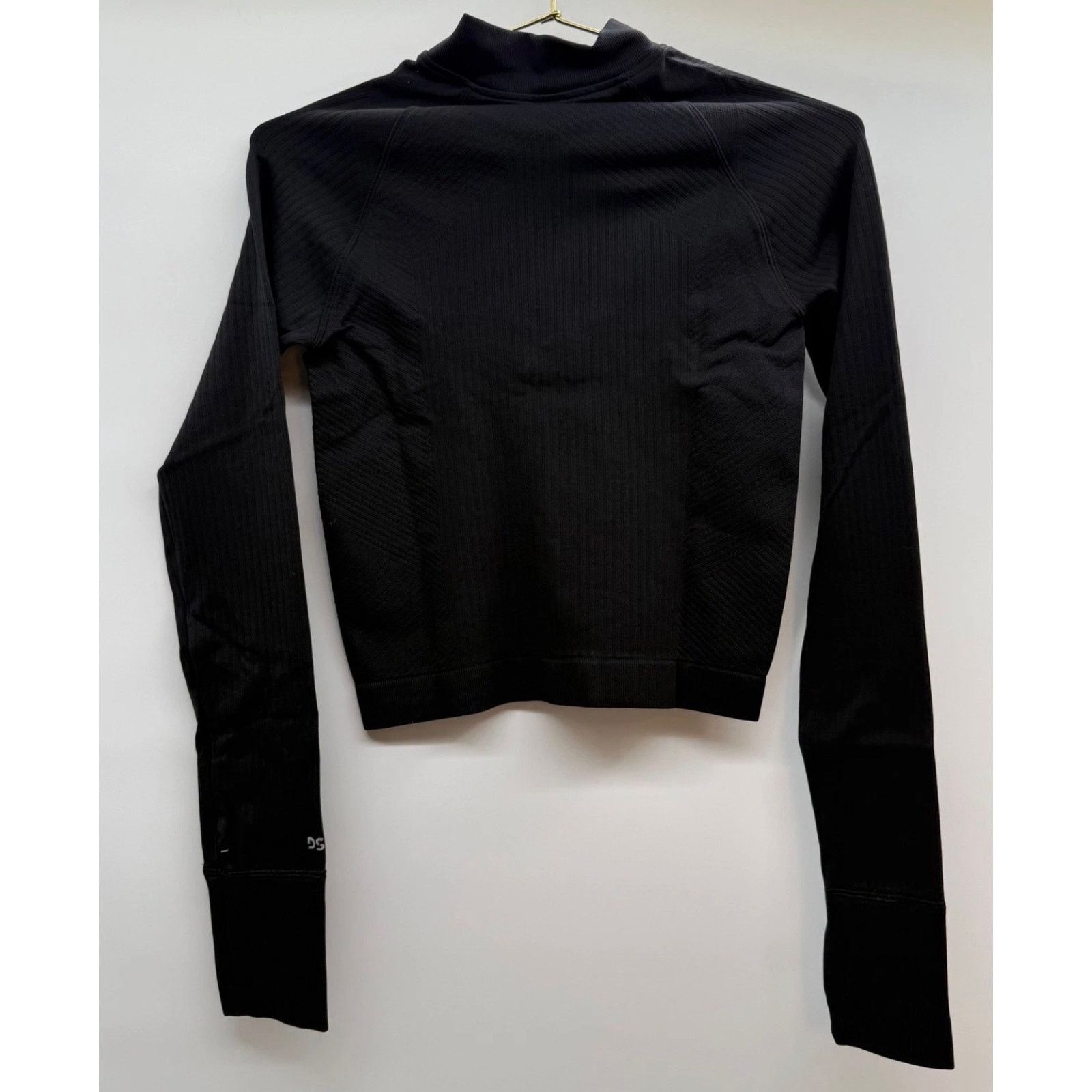 Other DSG Momentum 1/4 Zip Seamless Long Sleeve Top Black Small Size US XS / EU 42 / 0 - 2 Thumbnail