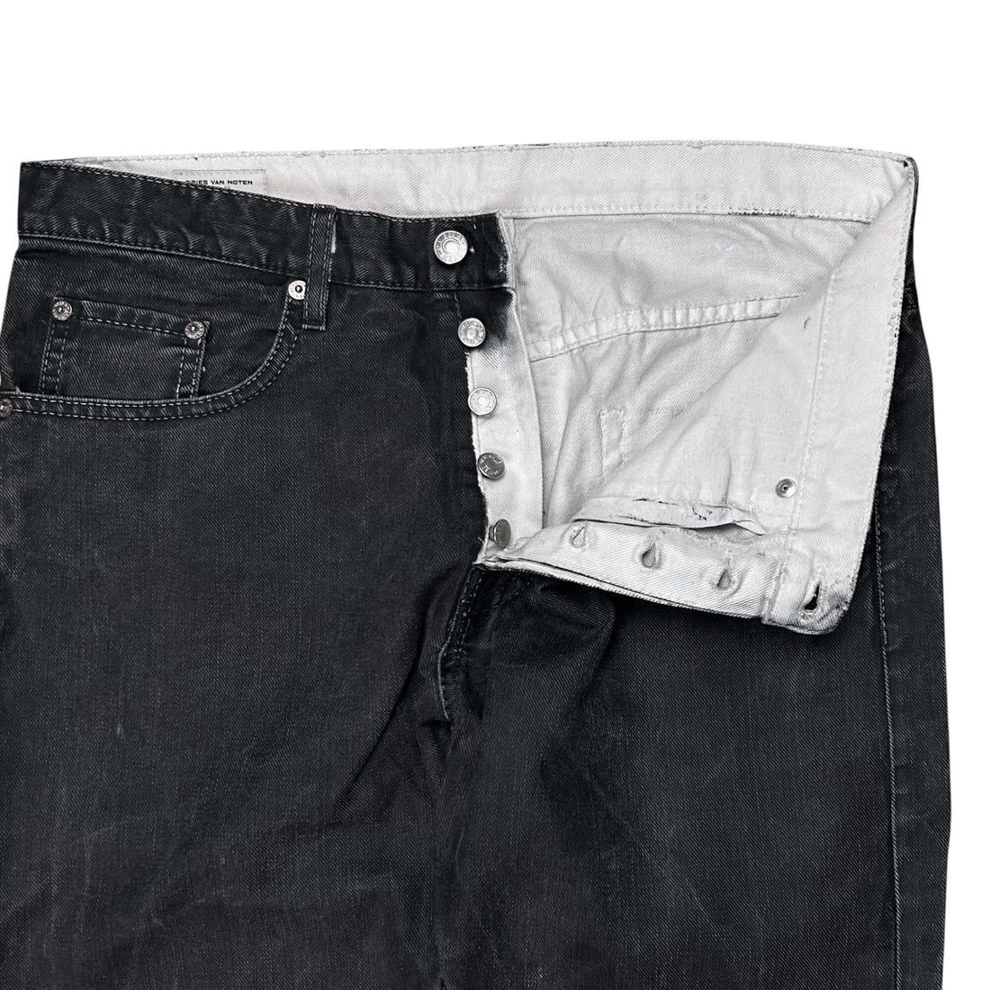 Dries Van Noten Dries Van Noten Waxed Overdye Jeans Size US 32 / EU 48 - 5 Thumbnail