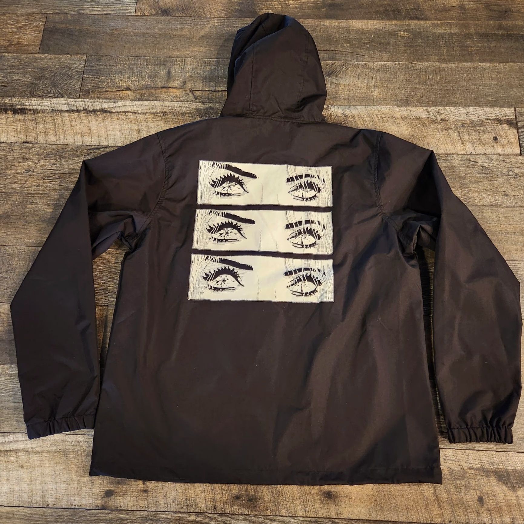 Doublet FMUOSAL Alison Wonderland Exclusive Tour Jacket 1/4 Zip Hoodie Double Sided Size L Black Unisex Adults Size L / US 10 / IT 46 - 7 Thumbnail