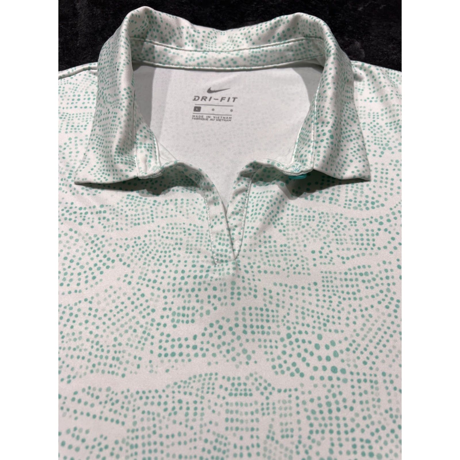 Nike **Women’s Multicolor Nike Dri-Fit Polo Shirt Large** User: Women’s Multicolor Nike Dri-Fit Polo Shirt Large Size L / US 10 / IT 46 - 2 Thumbnail