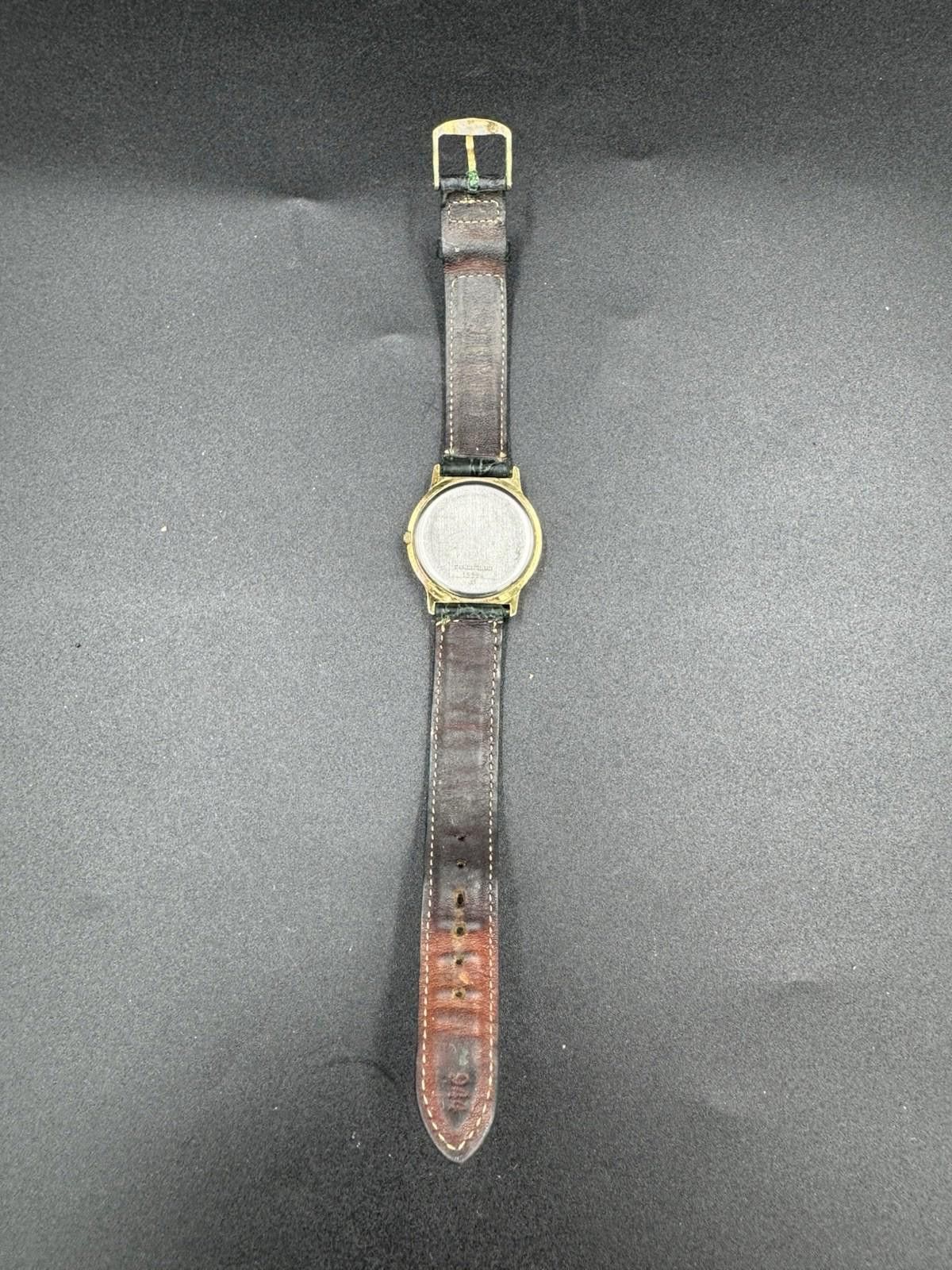Courreges Vintage Courreges Paris Quartz Date Watch Swiss Made White D Size ONE SIZE - 7 Thumbnail