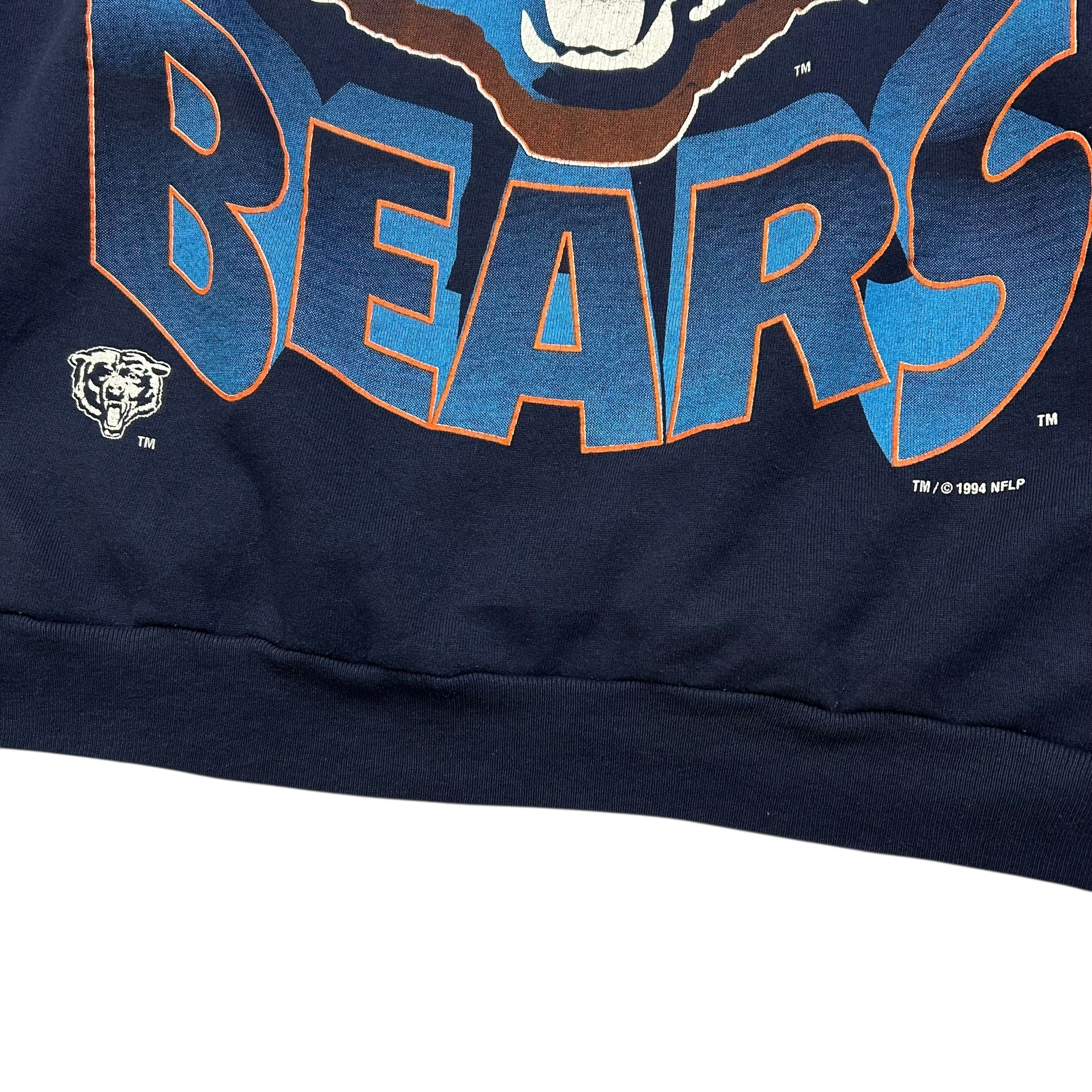 NFL VTG 90s CHICAGO BEARS 1994 ARTEX SPELL OUT SWEATSHIRT Size US XXL / EU 58 / 5 - 3 Thumbnail